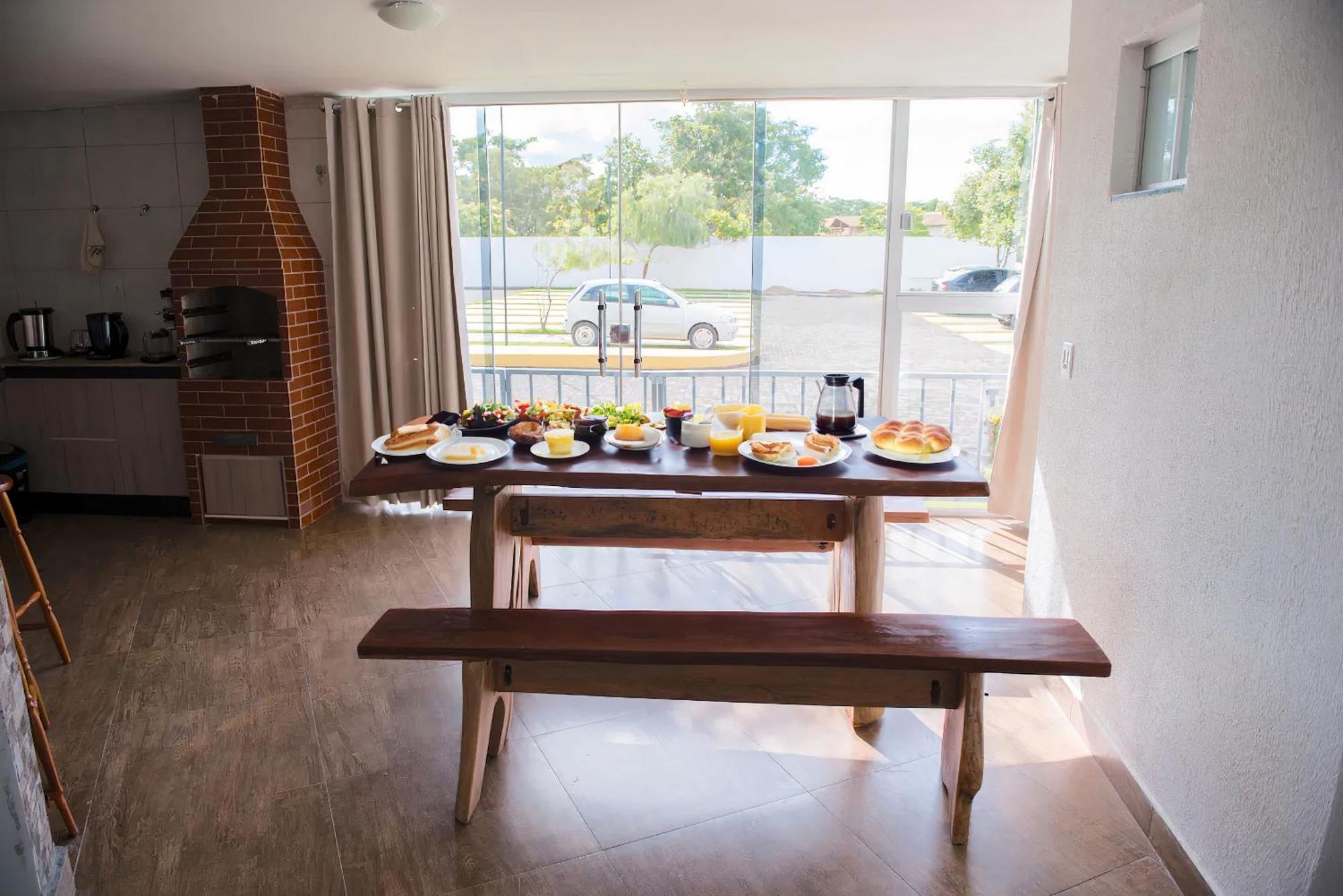 Apartamento Enseada Nautico Caldas Novas - Go Bagian luar foto