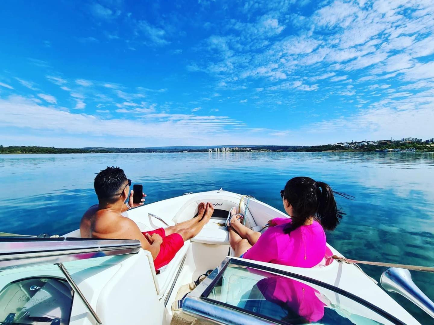 Apartamento Enseada Nautico Caldas Novas - Go Bagian luar foto